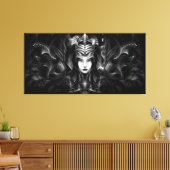 Cyiria Queen Of The Dark Realm Canvas Print キャンバスプリント (インサイチュ (リビング))