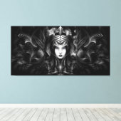 Cyiria Queen Of The Dark Realm Canvas Print キャンバスプリント (インサイチュ (ウッドフロア))