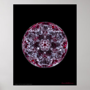 Cymatics: Metatronの立方体のひらめきの音 ポスター