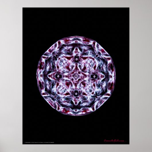 Cymatics: Music Note A Piano ポスター (正面)