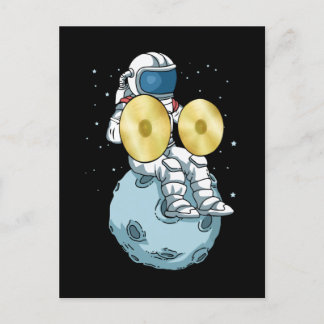 Cymbals Gift Men Marching Band Music Cymbal ポストカード