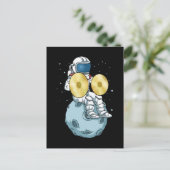 Cymbals Gift Men Marching Band Music Cymbal ポストカード (スタンド正面)