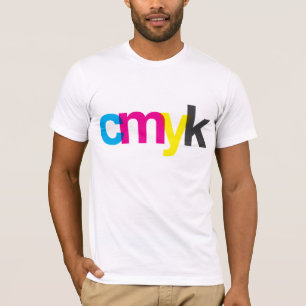 CYMKのワイシャツ Tシャツ