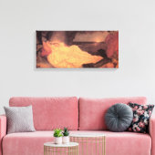 Cymon and Iphigenia to Lord Frederick Leigton キャンバスプリント (インサイチュ (リビング))