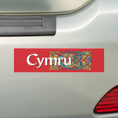 Cymruのバンパーステッカー バンパーステッカー (車上)