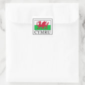 Cymru帽子 スクエアシール (バッグ)