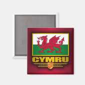 Cymru （ウェールズ） マグネット (正面/裏面)