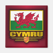 Cymru (ウェールズ) マグネット (正面)