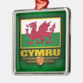 Cymru (ウェールズ) メタルオーナメント (左)
