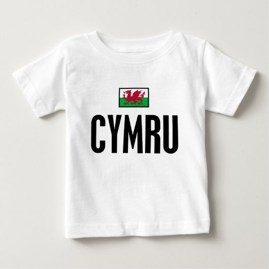 Cymru ベビーTシャツ (正面)