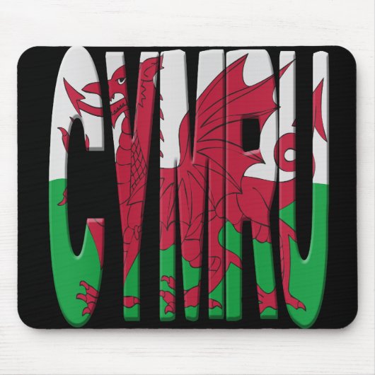 Cymru マウスパッド (正面)