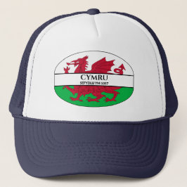 Cymru Sefydlu Ym 1057ウェールズ国旗 キャップ