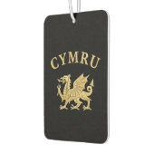 Cymru Shield カーエアーフレッシュナー (左)