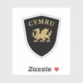 Cymru Shield シール (シート)