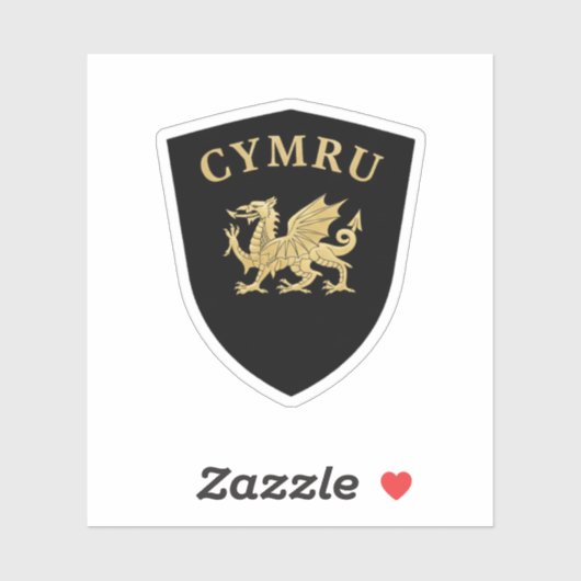 Cymru Shield シール (シート)