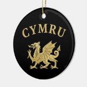 Cymru Shield セラミックオーナメント (左)