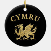 Cymru Shield セラミックオーナメント (裏面)