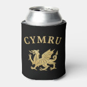 Cymru Shield 缶クーラー (缶正面)