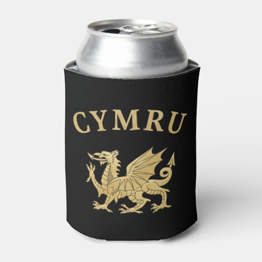 Cymru Shield 缶クーラー (缶正面)