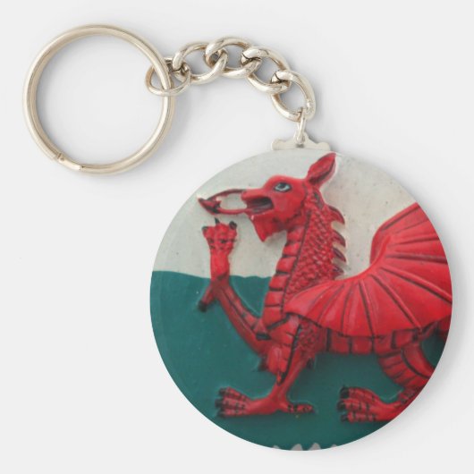 Cymru Walesキーリング キーホルダー (正面)