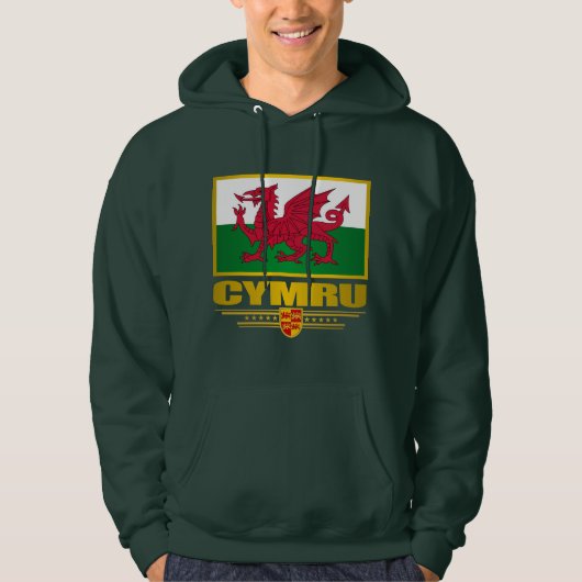 Cymru (Wales)アパレル パーカ (正面)