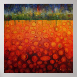 Cyndi's Garden - Canvas Print ポスター