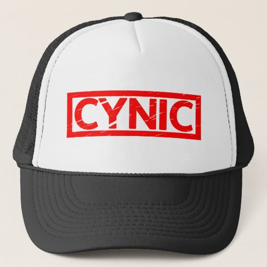 Cynicスタンプ キャップ (正面)