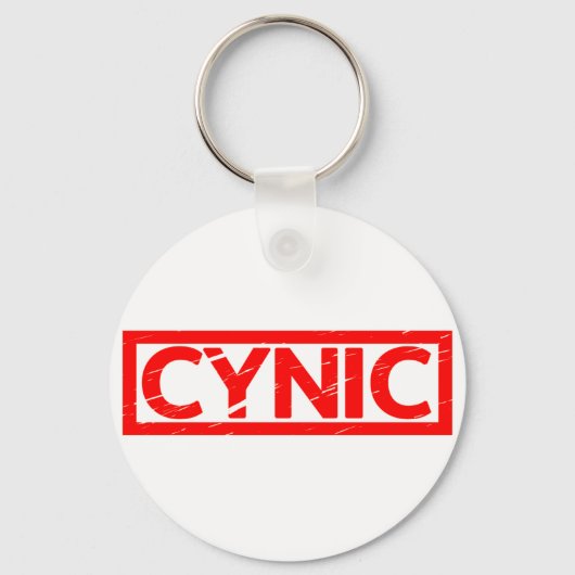 Cynicスタンプ キーホルダー (正面)