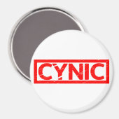 Cynicスタンプ マグネット (正面/裏面)