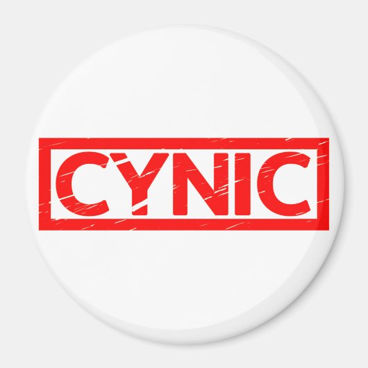 Cynicスタンプ マグネット (正面)