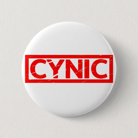 Cynicスタンプ 缶バッジ (正面)