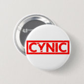 Cynicスタンプ 缶バッジ (正面&裏面)