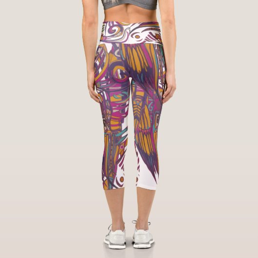 CYNShamanicMask カプリレギンス (裏面)