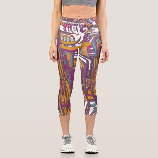 CYNShamanicMask カプリレギンス (正面)