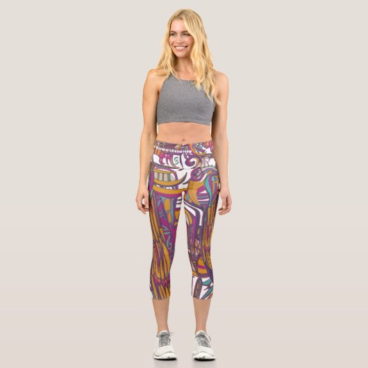 CYNShamanicMask カプリレギンス (正面)