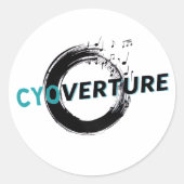 CYOverture ステッカー (正面)