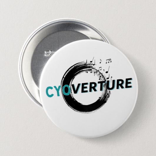 CYOverture Logo Pin 缶バッジ (正面&裏面)