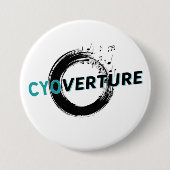 CYOverture Logo Pin 缶バッジ (正面)