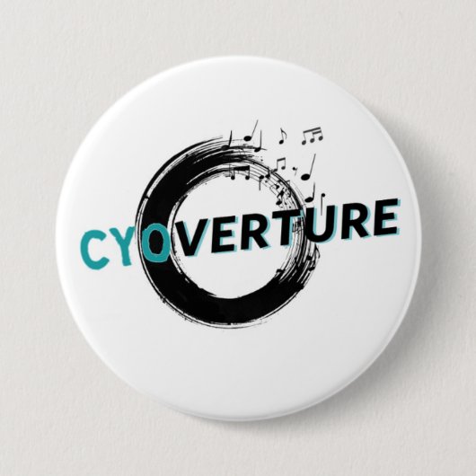 CYOverture Logo Pin 缶バッジ (正面)