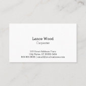 Cypress木質 名刺 (裏面)