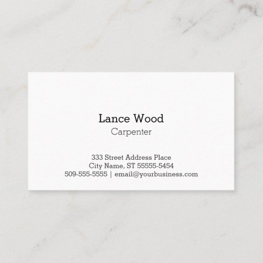 Cypress木質 名刺 (裏面)