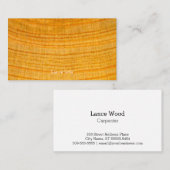 Cypress木質 名刺 (正面/裏面)