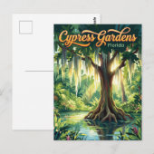 Cypress Gardens Florida ポストカード (正面/裏面)