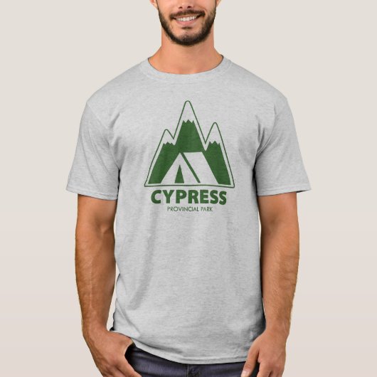 Cypress Provincial Park Mountains Camping Tシャツ (正面)