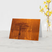 Cypress Trees | George Smith State Park カード (黄色い花)