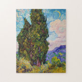 Cypresses, Van Gogh ジグソーパズル (縦)