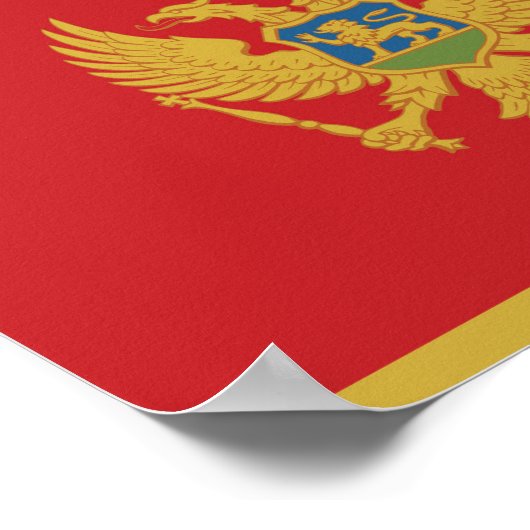 Cyprus Flag Poster ポスター (角)