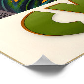 Cyprus Middle East Mediterranean Travel Poster ポスター (角)