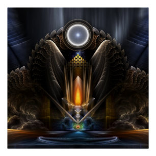 Cyritous, Temple - Orb Of Karinos Perfect Poster ポスター