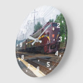 Cyrm Lynne PA.のPRR E8a 5711 ラージ壁時計 (傾斜)